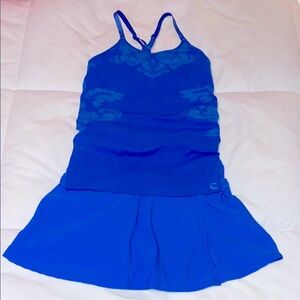 Climawear Deep Blue Activewear Set Size M